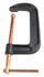 70229 by FORNEY INDUSTRIES INC. - C-Clamp, 6" Malleable Iron with Swivel Pad & Sliding T-Handle