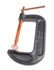 70228 by FORNEY INDUSTRIES INC. - C-Clamp, 5" Malleable Iron with Swivel Pad & Sliding T-Handle