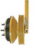 99298 by KIT MASTERS - Engine Cooling Fan Clutch - GoldTop, 8.59" Back Pulley, with High-Torque
