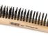 70504 by FORNEY INDUSTRIES INC. - Wire Scratch Brush with Curved Wood Handle, 13-3/4" x .014"