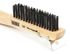 70512 by FORNEY INDUSTRIES INC. - Wire Scratch Brush with Scraper, Steel, Wood Shoe Handle, 10-1/4" x .014"