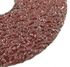 71666 by FORNEY INDUSTRIES INC. - Resin Fibre Sanding Disc, Aluminum Oxide, 16 Grit x 4-1/2" with 7/8" Arbor, 13,300 Max RPM, 3-Pack