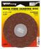 71666 by FORNEY INDUSTRIES INC. - Resin Fibre Sanding Disc, Aluminum Oxide, 16 Grit x 4-1/2" with 7/8" Arbor, 13,300 Max RPM, 3-Pack