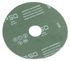 71669 by FORNEY INDUSTRIES INC. - Resin Fibre Sanding Disc, Aluminum Oxide, 50 Grit x 4-1/2" with 7/8" Arbor, 13,300 Max RPM, 3-Pack