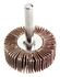 60188 by FORNEY INDUSTRIES INC. - Flap Wheel, 1/4" Shank Mounted, 1-1/2" x 1/2" 80 Grit, Carded