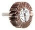 60188 by FORNEY INDUSTRIES INC. - Flap Wheel, 1/4" Shank Mounted, 1-1/2" x 1/2" 80 Grit, Carded