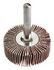 60189 by FORNEY INDUSTRIES INC. - Flap Wheel, 1/4" Shank Mounted, 1-1/2" X 1/2" 120 Grit, Carded