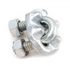 61010 by FORNEY INDUSTRIES INC. - Wire Rope (Aircraft Cable) Clips 1/8" Galvanized (Forged)