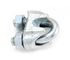 61020 by FORNEY INDUSTRIES INC. - Wire Rope (Aircraft Cable) Clips 1/8" Zinc-Plated (Malleable)