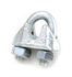 61020 by FORNEY INDUSTRIES INC. - Wire Rope (Aircraft Cable) Clips 1/8" Zinc-Plated (Malleable)