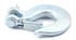 61083 by FORNEY INDUSTRIES INC. - Clevis Slip Hook with Latch, 7/16" Drop-Forged Galvanized (5,000 Lbs. WLL)