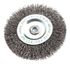 72254 by FORNEY INDUSTRIES INC. - Crimped Wire Wheel, 3" x .012" Wire with 1/4" Shank, Bulk