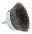 72269 by FORNEY INDUSTRIES INC. - Cup Brush, Crimped Wire 2-1/2" x .012" Wire with 1/4" Shank, Bulk