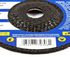 72306 by FORNEY INDUSTRIES INC. - Grinding Wheel "Industrial Pro®" Metal, Type 27, Depressed Center, 4" X 1/8" X 5/8" Arbor ZA24R