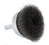 72730 by FORNEY INDUSTRIES INC. - Cup Brush, Crimped Wire 2" x .008" Wire with 1/4" Hex Shank