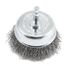 72731 by FORNEY INDUSTRIES INC. - Cup Brush, Crimped Wire 3" x .012" Wire with 1/4" Hex Shank