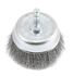 72732 by FORNEY INDUSTRIES INC. - Cup Brush, Crimped Wire 3" x .008" Wire with 1/4" Hex Shank
