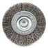 72736 by FORNEY INDUSTRIES INC. - Crimped Wire Wheel, 3" x .008" Wire with 1/4" Hex Shank