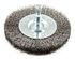 72736 by FORNEY INDUSTRIES INC. - Crimped Wire Wheel, 3" x .008" Wire with 1/4" Hex Shank