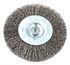 72739 by FORNEY INDUSTRIES INC. - Crimped Wire Wheel, 4" x .012" Wire with 1/4" Hex Shank