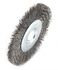 72741 by FORNEY INDUSTRIES INC. - Crimped Wire Wheel Brush, 5" x .012" Wire with 1/2" - 5/8" Arbor
