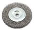 72742 by FORNEY INDUSTRIES INC. - Crimped Wire Wheel Brush, 4" x .012" Wire with 1/2" Arbor