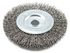 72742 by FORNEY INDUSTRIES INC. - Crimped Wire Wheel Brush, 4" x .012" Wire with 1/2" Arbor