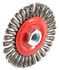 72760 by FORNEY INDUSTRIES INC. - Wire Wheel Brush, Stringer Bead, 4" x .020" Wire with 5/8"-11 Arbor