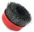 72755 by FORNEY INDUSTRIES INC. - Cup Brush, Crimped Wire 2-3/4" x .014" Wire with 5/8"-11 Arbor