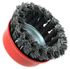 72757 by FORNEY INDUSTRIES INC. - Cup Brush, Knotted Wire 2-3/4" x .020" Wire with 5/8"-11 Arbor