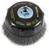 72860 by FORNEY INDUSTRIES INC. - Cup Brush, Crimped Wire, Industrial Pro® 5" x .012" Wire with 5/8"-11 Arbor