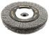 72896 by FORNEY INDUSTRIES INC. - Crimped Wire Bench Wheel Brush, Industrial Pro® 6" x .012" Wire with 1/2" Arbor