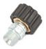 75109 by FORNEY INDUSTRIES INC. - Male Screw Coupling, M22F to 3/8" Male NPT