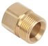 75116 by FORNEY INDUSTRIES INC. - Female Screw Nipple, M22M x 3/8" Female NPT