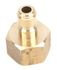 75123 by FORNEY INDUSTRIES INC. - Quick Coupler Plug, 1/4" x M22F