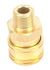 75128 by FORNEY INDUSTRIES INC. - Quick Coupler Male Socket, 3/8" M-NPT, 4,200 PSI