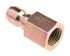 75135 by FORNEY INDUSTRIES INC. - Quick Coupler Plug, 1/4" F-NPT, 5,500 PSI