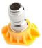 75153 by FORNEY INDUSTRIES INC. - Quick Connect Chiseling Nozzle, 15° x 4.5mm, Yellow
