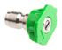 75155 by FORNEY INDUSTRIES INC. - Quick Connect Flushing Nozzle, 25° x 4.5mm, Green