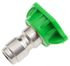 75155 by FORNEY INDUSTRIES INC. - Quick Connect Flushing Nozzle, 25° x 4.5mm, Green