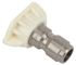 75156 by FORNEY INDUSTRIES INC. - Quick Connect Wash Nozzle, 40° x 4.5mm, White