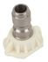 75156 by FORNEY INDUSTRIES INC. - Quick Connect Wash Nozzle, 40° x 4.5mm, White