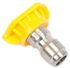 75154 by FORNEY INDUSTRIES INC. - Quick Connect Chiseling Nozzle, 15° x 5.5mm, Yellow