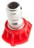 75157 by FORNEY INDUSTRIES INC. - Quick Connect Blasting Nozzle, 0° x 4.5mm, Red