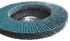 71920 by FORNEY INDUSTRIES INC. - Flap Disc, High Density "Jumbo" Blue Zirconia, 40 Grit Type 29, Depressed Center, 4-1/2" with 5/8-11 Arbor ZA40
