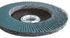 71921 by FORNEY INDUSTRIES INC. - Flap Disc, High Density "Jumbo" Blue Zirconia, 60 Grit Type 29, Depressed Center, 4-1/2" with 5/8-11 Arbor ZA60