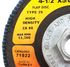 71922 by FORNEY INDUSTRIES INC. - Flap Disc, High Density "Jumbo" Blue Zirconia, 80 Grit Type 29, Depressed Center, 4-1/2" with 5/8-11 Arbor ZA80
