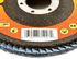 71926 by FORNEY INDUSTRIES INC. - Flap Disc, Blue Zirconia, 36 Grit Type 27, Depressed Center, 4-1/2" with 7/8" Arbor ZA36