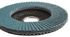 71927 by FORNEY INDUSTRIES INC. - Flap Disc, Blue Zirconia, 60 Grit Type 27, Depressed Center, 4-1/2" with 7/8" Arbor ZA60