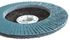 71933 by FORNEY INDUSTRIES INC. - Flap Disc, Blue Zirconia, 120 Grit Type 29, Depressed Center, 4-1/2" with 5/8-11 Arbor ZA120